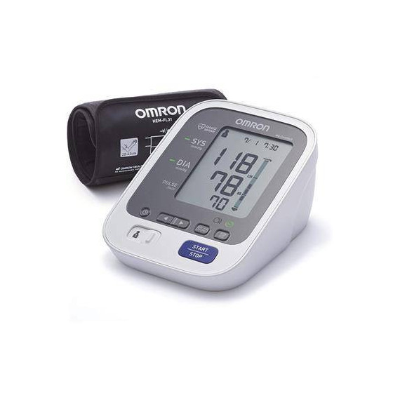 OMRON Tensiometro Digital Brazo M3 HEM-7154-E 2X Usuario 60 Memorias