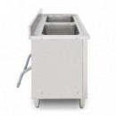 Mueble Fregadero Industrial 2 Senos LARRYHOUSE 120X60X85 Cm