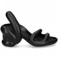 Sandalia Ligera Acolchada Negro  CAMPER