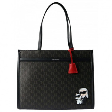 KARL LAGERFELD - Ikon Monogram Cc Square Tote - 2LS - B1W30022/2LS