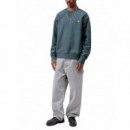 CARHARTT - American Script Sweat - 3GBXX - I025475/3GBXX