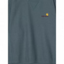 CARHARTT - American Script Sweat - 3GBXX - I025475/3GBXX