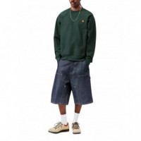 CARHARTT - American Script Sweat - 3GHXX - I025475/3GHXX