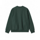 CARHARTT - American Script Sweat - 3GHXX - I025475/3GHXX