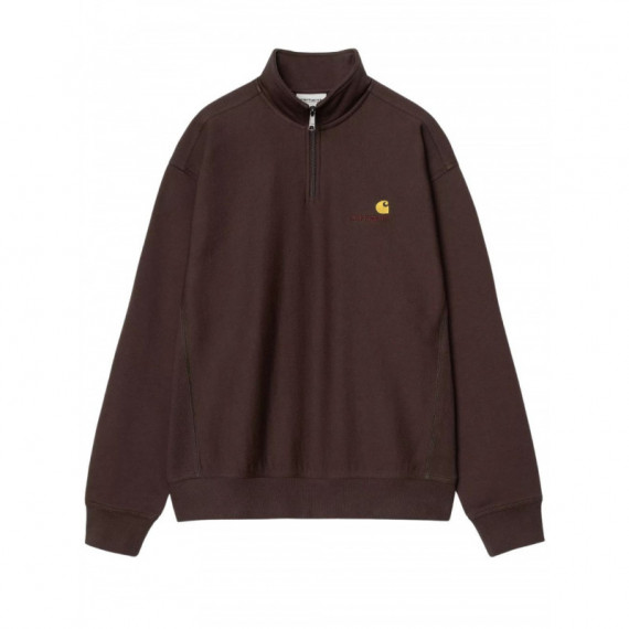 CARHARTT - Half Zip American Script Sweat - 33HXX - I027014/33HXX