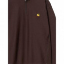 CARHARTT - Half Zip American Script Sweat - 33HXX - I027014/33HXX