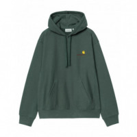 CARHARTT - Hooded American Script Sweat - 3GHXX - I028279/3GHXX