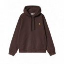 CARHARTT - Hooded American Script Jacket - 33HXX - I033063/33HXX