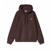 CARHARTT - Hooded American Script Jacket - 33HXX - I033063/33HXX