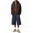 CARHARTT - Hooded American Script Jacket - 33HXX - I033063/33HXX