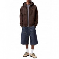 CARHARTT - Hooded American Script Jacket - 33HXX - I033063/33HXX