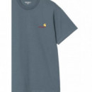 CARHARTT - S/s American Script T-shir - 3GBXX - I029956/3GBXX