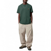 CARHARTT - S/s American Script T-shir - 3GHXX - I029956/3GHXX