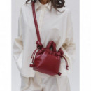 OLEND Bolsos Bolso ölend Microona Vegan Leather Cherry Red