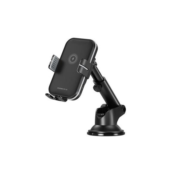 XO Soporte Coche para Movil  XO-WX027 Ventosa con Base Cargadora Inalambrica 15W