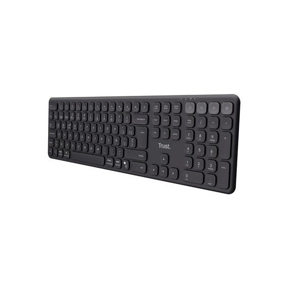 TRUST Teclado BLUETOOTH Vaiya Negro