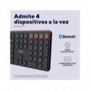 TRUST Teclado BLUETOOTH Vaiya Negro