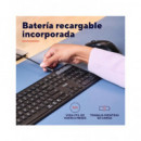 TRUST Teclado BLUETOOTH Vaiya Negro