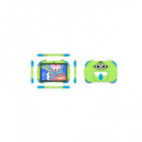 QUBO Tableta Wifi KIDS-100 10.1",4GB,64GB Verde