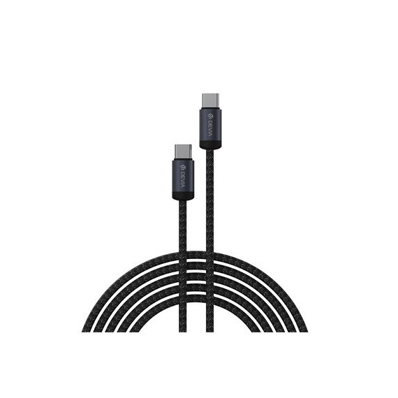 DEVIA Cable Carga Rapida Gracious V2 Tipo-c a Tipo-c 60W 1MTR
