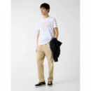 Camiseta con Logo de Triángulo de GUESS