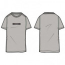 Camiseta Logo Cinta Parche de GUESS