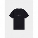 Camiseta Logo Cinta Parche de GUESS