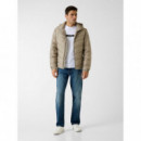 Camiseta Logo Cinta Parche de GUESS