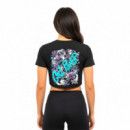 Girl Power Crop Top Black  LINDA FAVELA