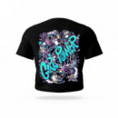 Girl Power Crop Top Black  LINDA FAVELA