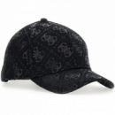 Gorra GUESS Negra Logotipo 4G