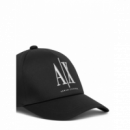 Gorra ARMANI EXCHANGE Negra Logotipo Bordado