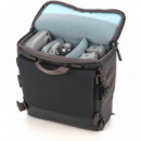 SHIMODA Estuche Top Loader Medium Negro