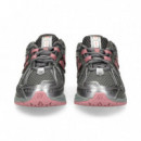 Motivos Plata+fucsia Malla Gris  NEW BALANCE
