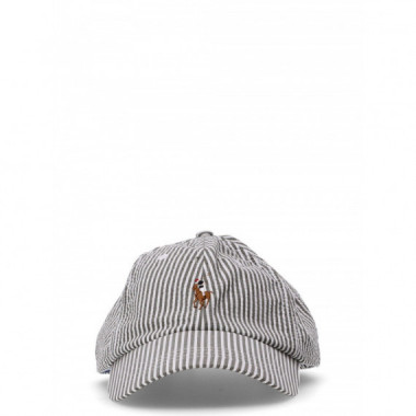Polo RALPH LAUREN - Cls Sprt Cap-cap-hat - New Olive Seersucker - 710957166002/NEW Olive Seersucker