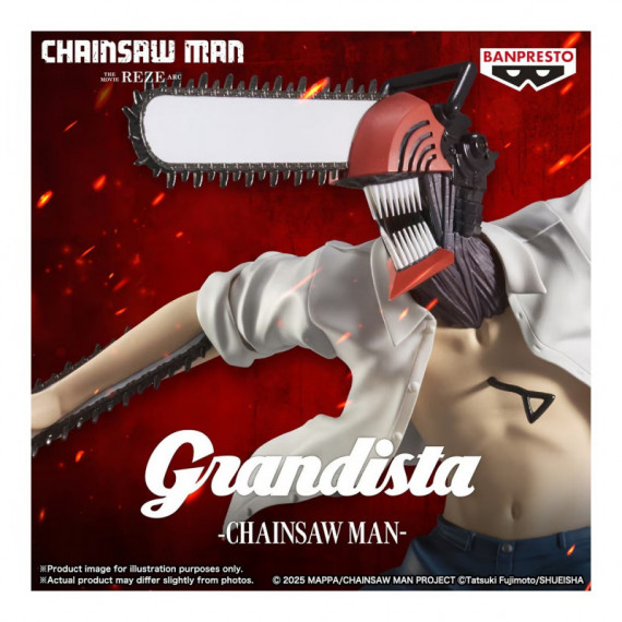Figura Chainsaw Man Chainsaw Man The Movie Grandista 21 Cm  BANPRESTO