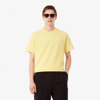 Tee-shirts Jaune  LACOSTE