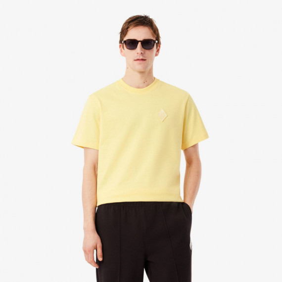Tee-shirts Jaune  LACOSTE