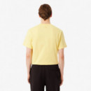 Tee-shirts Jaune  LACOSTE