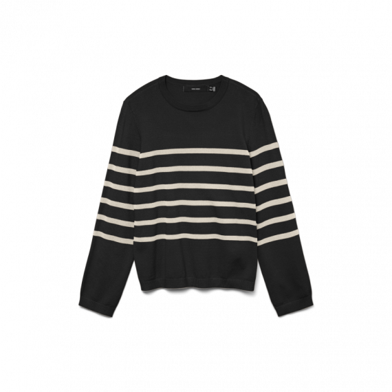 Jerséis y Sudaderas Jersey VERO MODA Saba Plain Black Birch