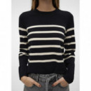 Jerséis y Sudaderas Jersey VERO MODA Saba Plain Black Birch