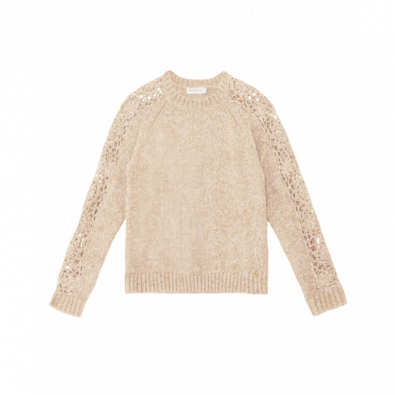 Jerséis y Sudaderas Jersey LA PETITE ÉTOILE Melie Ecru