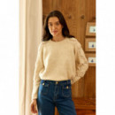 Jerséis y Sudaderas Jersey LA PETITE ÉTOILE Melie Ecru
