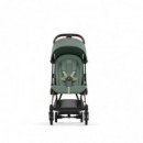 Silla De Paseo Coya Leaf Green Rosegold Frame