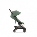 Silla De Paseo Coya Leaf Green Rosegold Frame