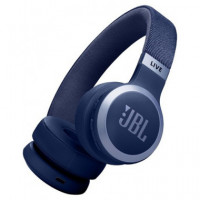 JBL Auricular Casco BLUETOOTH Live 670NC con Cancelacion de Ruido Azul