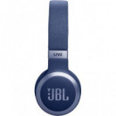 JBL Auricular Casco BLUETOOTH Live 670NC con Cancelacion de Ruido Azul