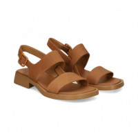 Sandalia 2 Tiras ante Cuero  CAMPER