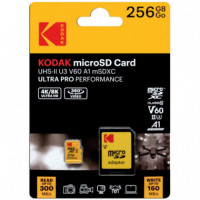 Memoria Micro Sd 256GB Uhs-i U3 V30 KODAK