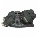 Funko POP Super Godzilla durmiendo con Godzila Minilla 1954